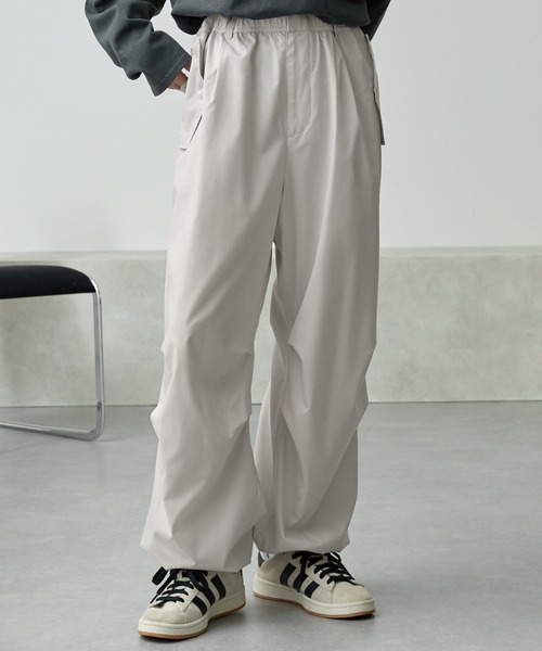 ワイドトラックタックパラシュートパンツ【セットアップ可能】 MONO
