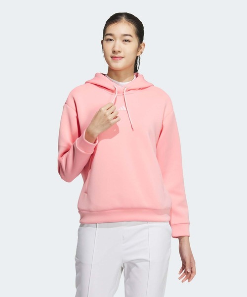 セール】ダンボールニット ビッグロゴ フーディー【adidas Golf