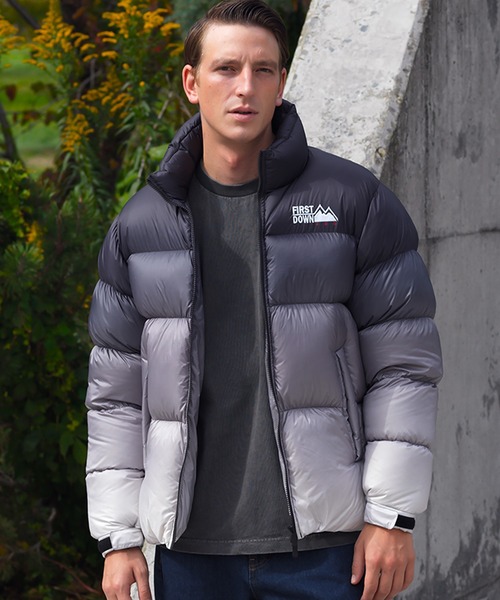 FIRST DOWN（ファーストダウン）の「グラデーション ダウンジャケット