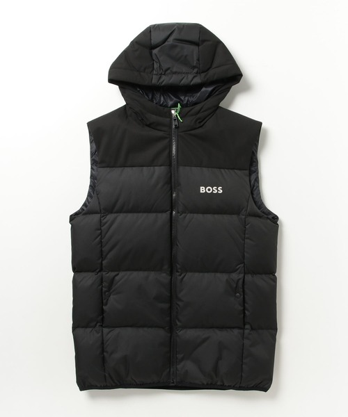 BOSS（ボス）の「BOSSロゴディテール ウォーターリペレント フーデッド