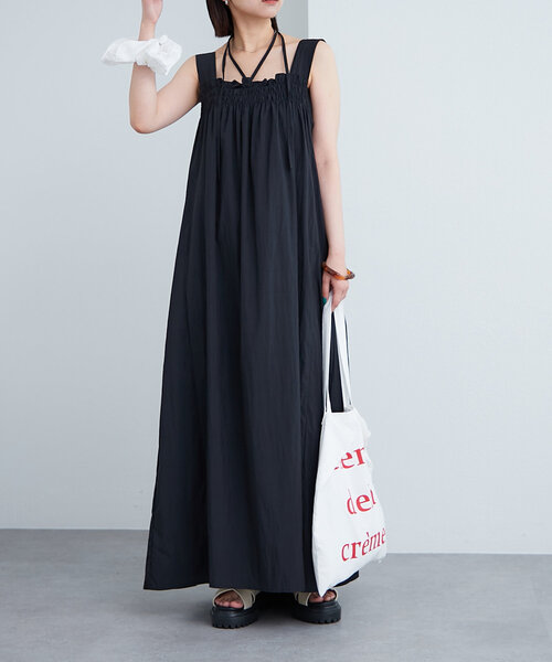 ホルターマキシワンピース（ワンピース）｜mystic（ミスティック）の