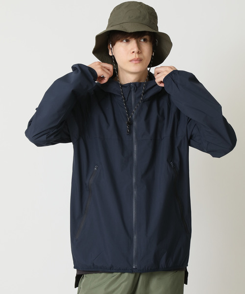 セール】ポケッタブル 防風 撥水 ストレッチZIPレインウィンド