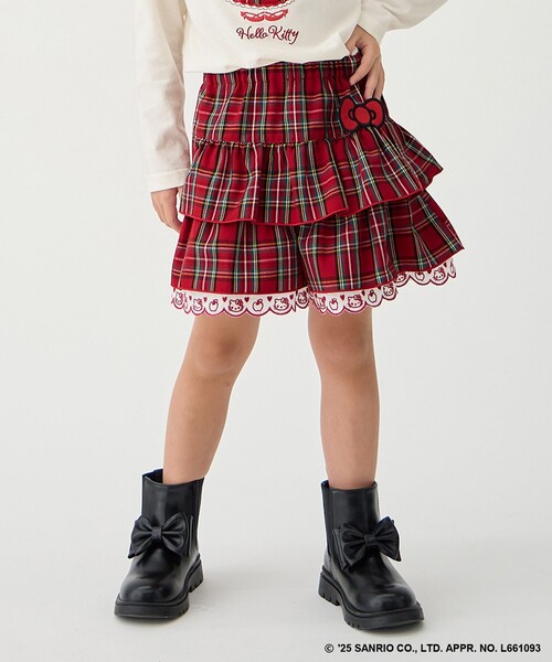 セール】【ハローキティ×ANY KIDS】チェックキュロット（その他パンツ