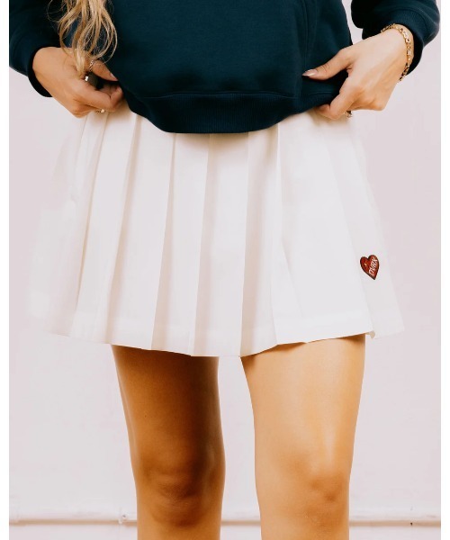 セール】WOMENS DVRX Heart Pleated SK（スカート）｜DEVEREUX GOLF