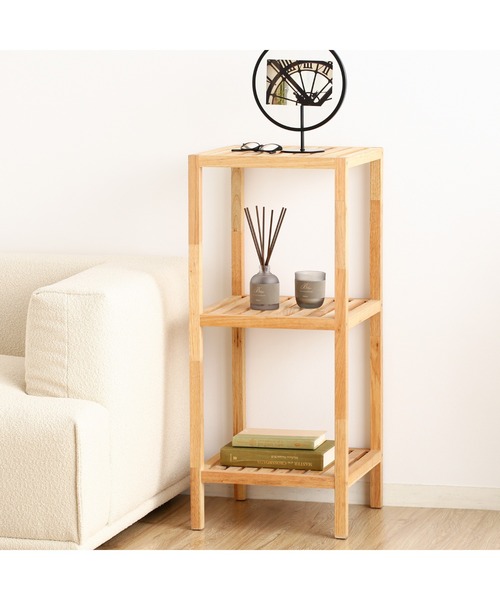 W360xH845】ミン シェルフ S ナチュラル（家具）｜Francfranc（フラン