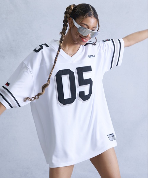 FUBU（ フブ）の「FUBU フブ ブランド ロゴ ナンバー ワッペン 刺繍