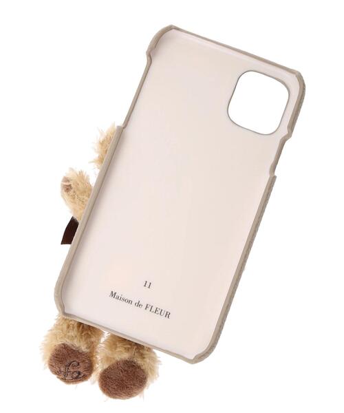 Maison de FLEUR（メゾンドフルール）の「くまさんアイフォン11ケース