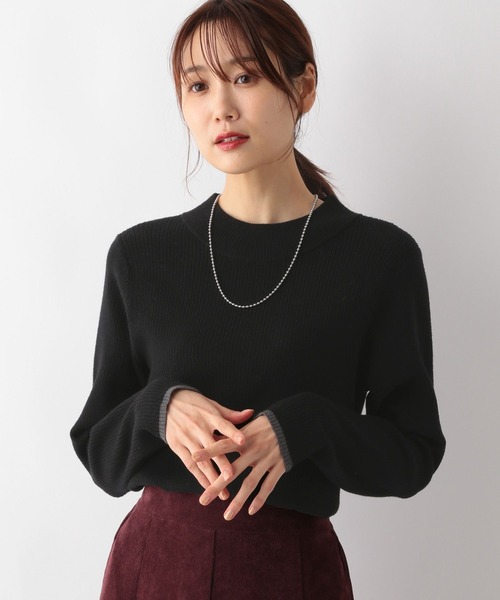 セール】メルティリブハイネックプルオーバー/115940（ニット/セーター