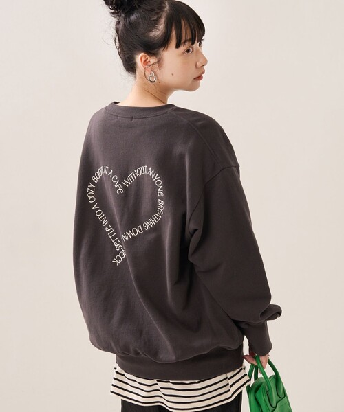 FREAK'S STORE（フリークスストア）の「ハート 刺繍 スウェット