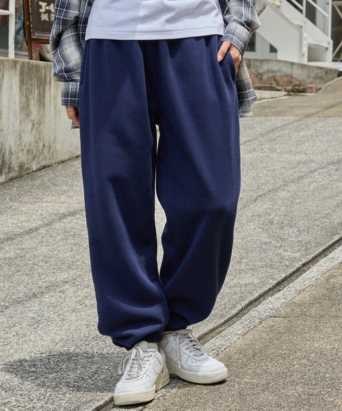 ルーズシルエットカラースウェットパンツ MONO-MART│MONO-MART