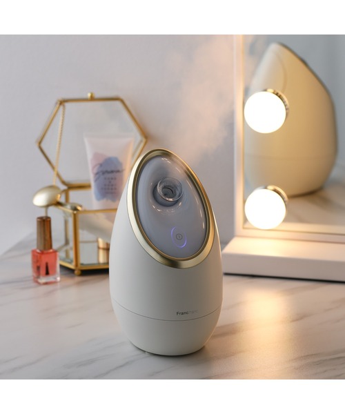 サロン フェイシャルスチーマー ホワイト（美容器具）｜Francfranc