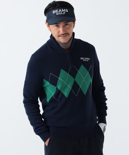BEAMS GOLF（ビームスゴルフ）の「PURPLE LABEL / ハーフジップ