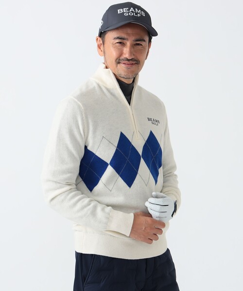 BEAMS GOLF（ビームスゴルフ）の「PURPLE LABEL / ハーフジップ