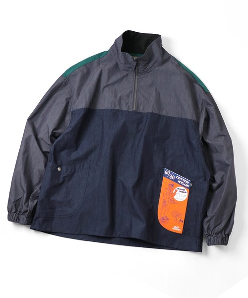 ロクヨンクロスハーフジップハイネックジャケット | ジムマスター（gym