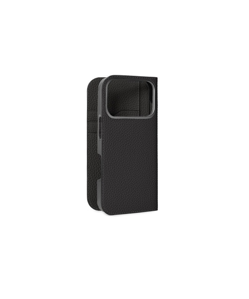 iPhone 17 Pro) ダイアリーケース シュリンクレザー（スマホケース