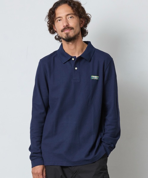 ジャパン・フィット プレミアム・ダブル・エル・ポロシャツ、長袖