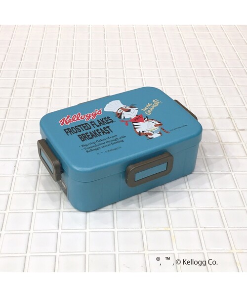 セール】Kellogg's (ケロッグ) 4点ロックランチボックス COOK トニー