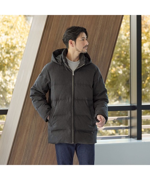 セール】【WEB限定 WARDROBE SMART】LANATEC 2WAY ダウンジャケット