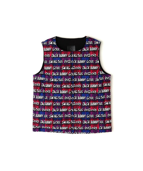 Jack Bunny!!（ジャックバニー）の「リバーシブル中綿ノーカラーベスト