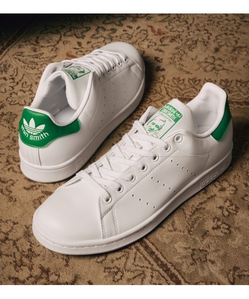 adidas アディダス STAN SMITH FX5502 FWHT/FWHT/GREEN（スニーカー