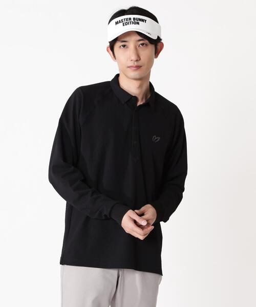 36Gニットサッカー長袖ポロシャツ（ポロシャツ）｜MASTER BUNNY