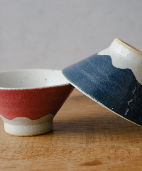 富士山飯碗 ペアセット（食器）｜BIRTHDAY BAR（バースデイバー）の