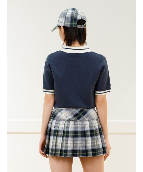 GAP（ギャップ）の「Gap × Malbon クロップド ポロセーター