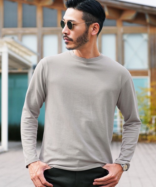 ドライポンチ プレミアムロンT 長袖Tシャツ 吸湿速乾 カットソー（T