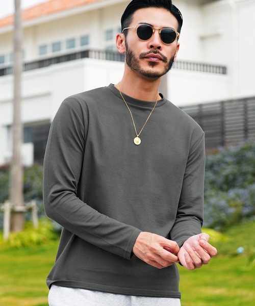 ドライポンチ プレミアムロンT 長袖Tシャツ 吸湿速乾 カットソー（T