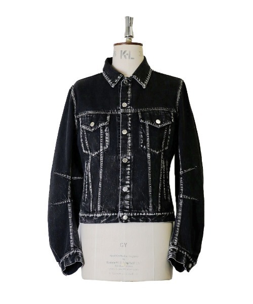 セール】JOHN LAWRENCE SULLIVAN WASHED DENIM MASSIVE ROUNDED SLEEVE