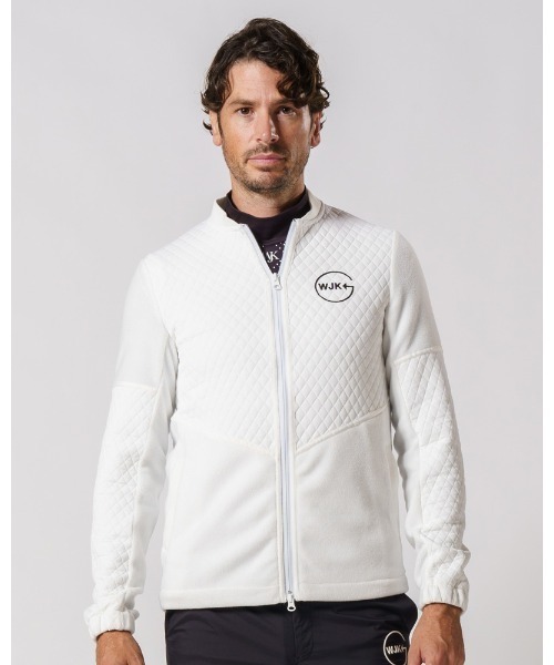 WJKG（ダヴルジェイケイジー）の「quilting zip up blouson（ブルゾン