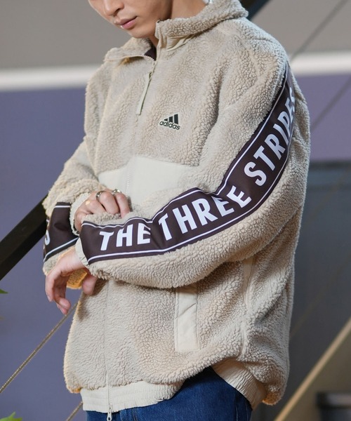adidas（アディダス）の「adidas/アディダス ボアジャケット オーバー