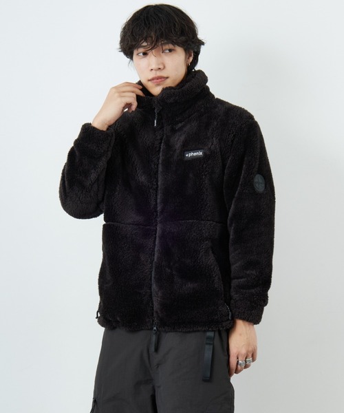 ＋phenix/プラスフェニックス] 別注 ボアフリース ジャケット【追加