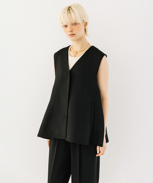 フレアベスト（ベスト）｜WCJ（ダブルシージェイ）のファッション通販