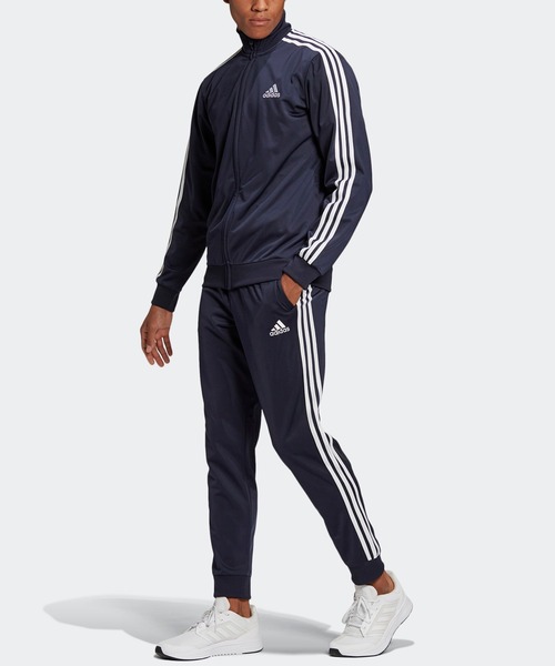 セール】PRIMEGREEN エッセンシャルズ 3ストライプス トラックスーツ