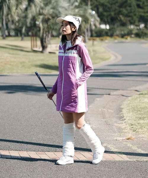 FILA GOLF:フィラゴルフ】レディース 中綿ワンピース｜ストレッチ / 撥