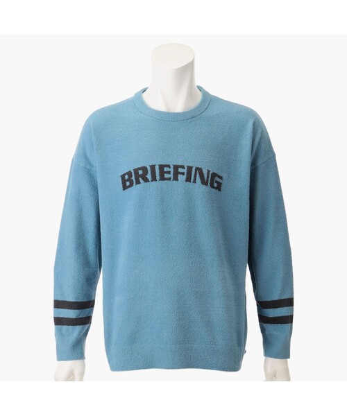 BRIEFING GOLF／ブリーフィングゴルフ】 LW RELAXED KNIT CREWNECK