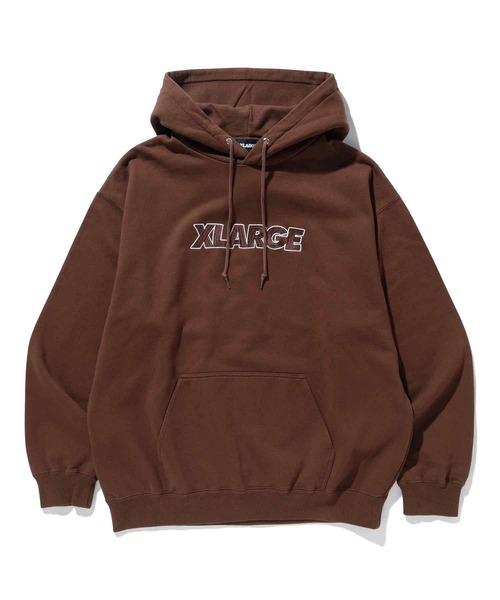 XLARGE（エクストララージ）の「STANDARD LOGO PULLOVER HOODED SWEAT