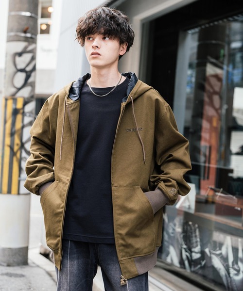 STARTER BLACK LABEL ダックフルジップパーカー トラックジャケット