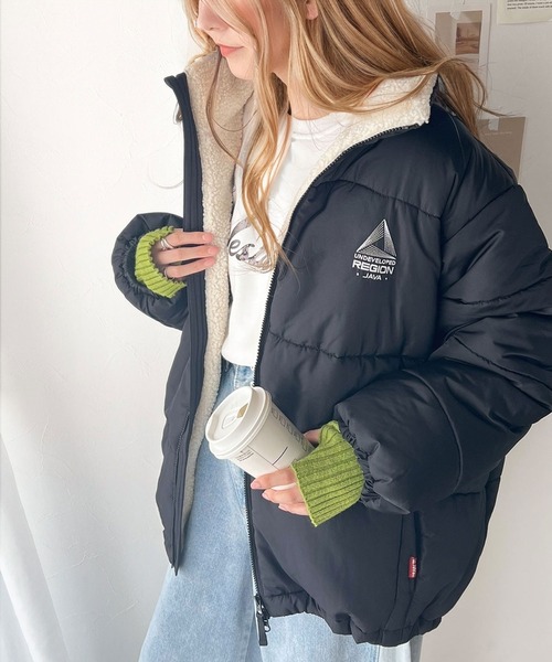 セール】《Javaジャバコラボ》ふわり軽い着心地。マウンテン刺繍ダブル