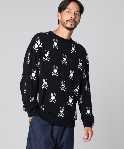 Psycho Bunny（サイコバニー）の「バニーロゴパターン ウォッシャブル