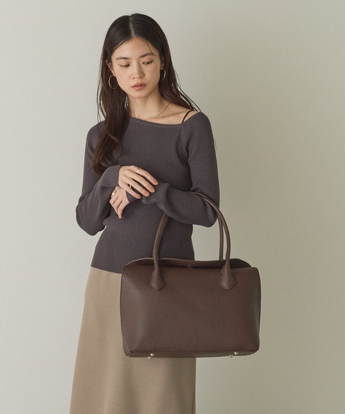 グッシオベーシック】ボストンバッグ 軽量 かぶせ（ビジネスバッグ