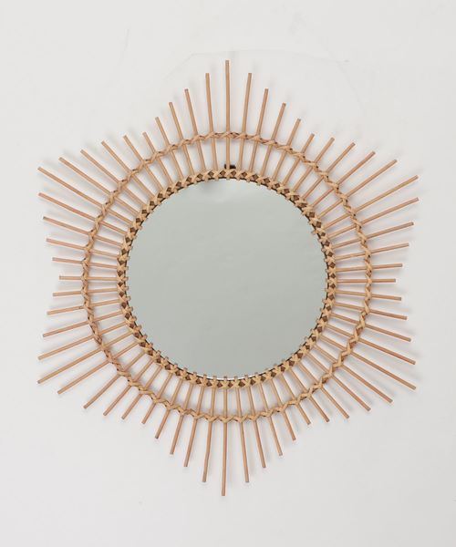 rotta rattan mirror etoile L / ロッタラタンミラーエトワール L