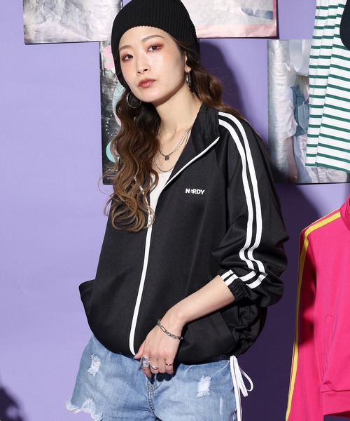 シャーリングトラックトップ（ジャージ）｜NERDY（ノルディ）の