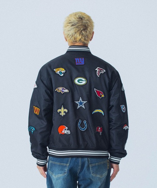 XLARGE×NEW ERA×NFL VARSITY JACKET（ブルゾン）｜NEW ERA（ニューエラ