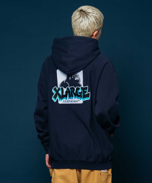 XLARGE（エクストララージ）の「GRAFFITI PULLOVER HOODED SWEAT