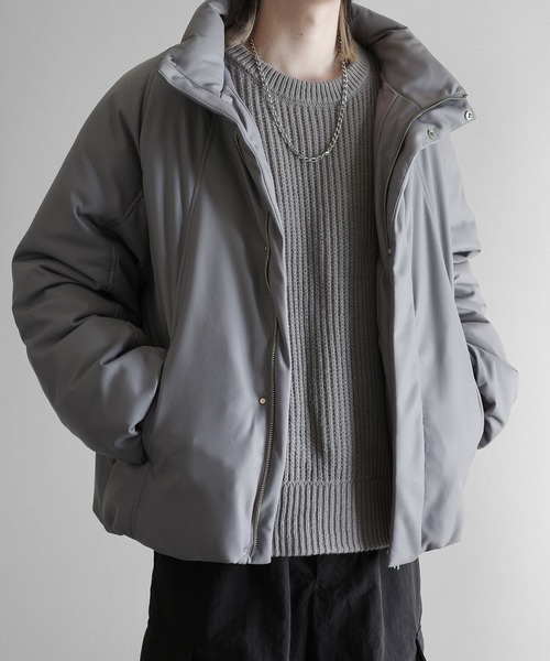 KUUUPY（クーピー）の「ボリュームショート中綿ジャケット（690フィル