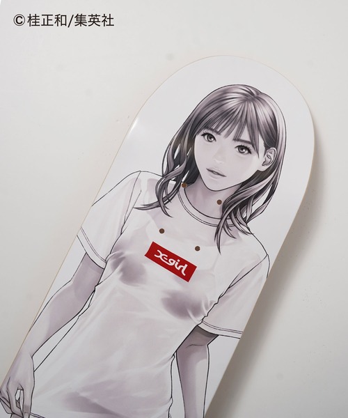 X-girl（エックスガール）の「X-girl × KATSURA MASAKAZU SKATE DECK