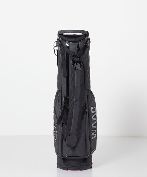 WAAC（ワック）の「《WAAC》マットレザー キャディバッグ（ゴルフ