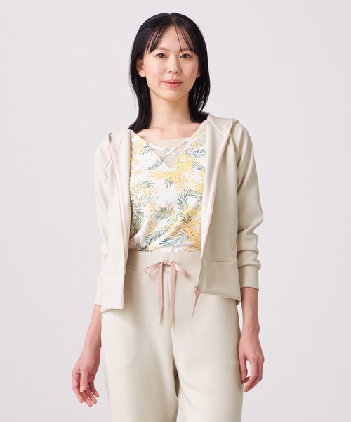 Chacott（チャコット）の「UVフーデットジャケット（カバーオール